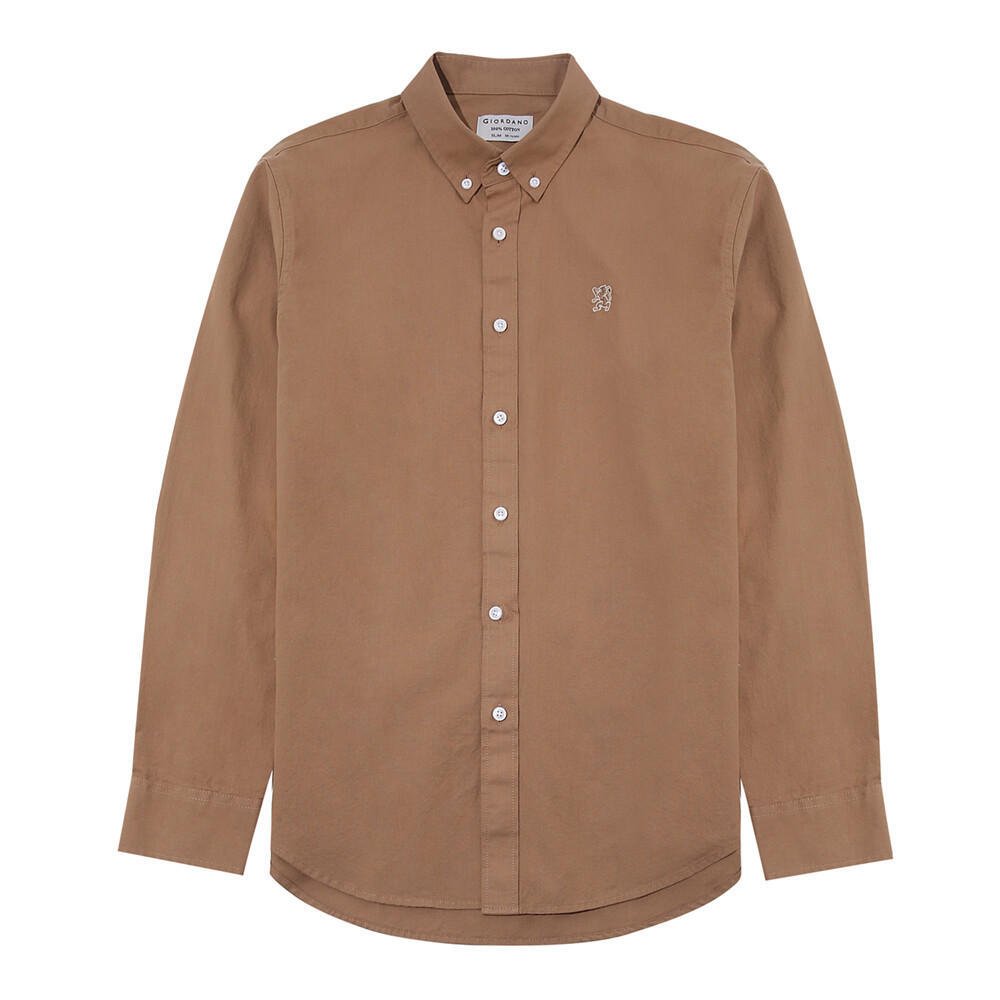 Giordano Men Long Sleeves Classic Shirt - Premium Shirts