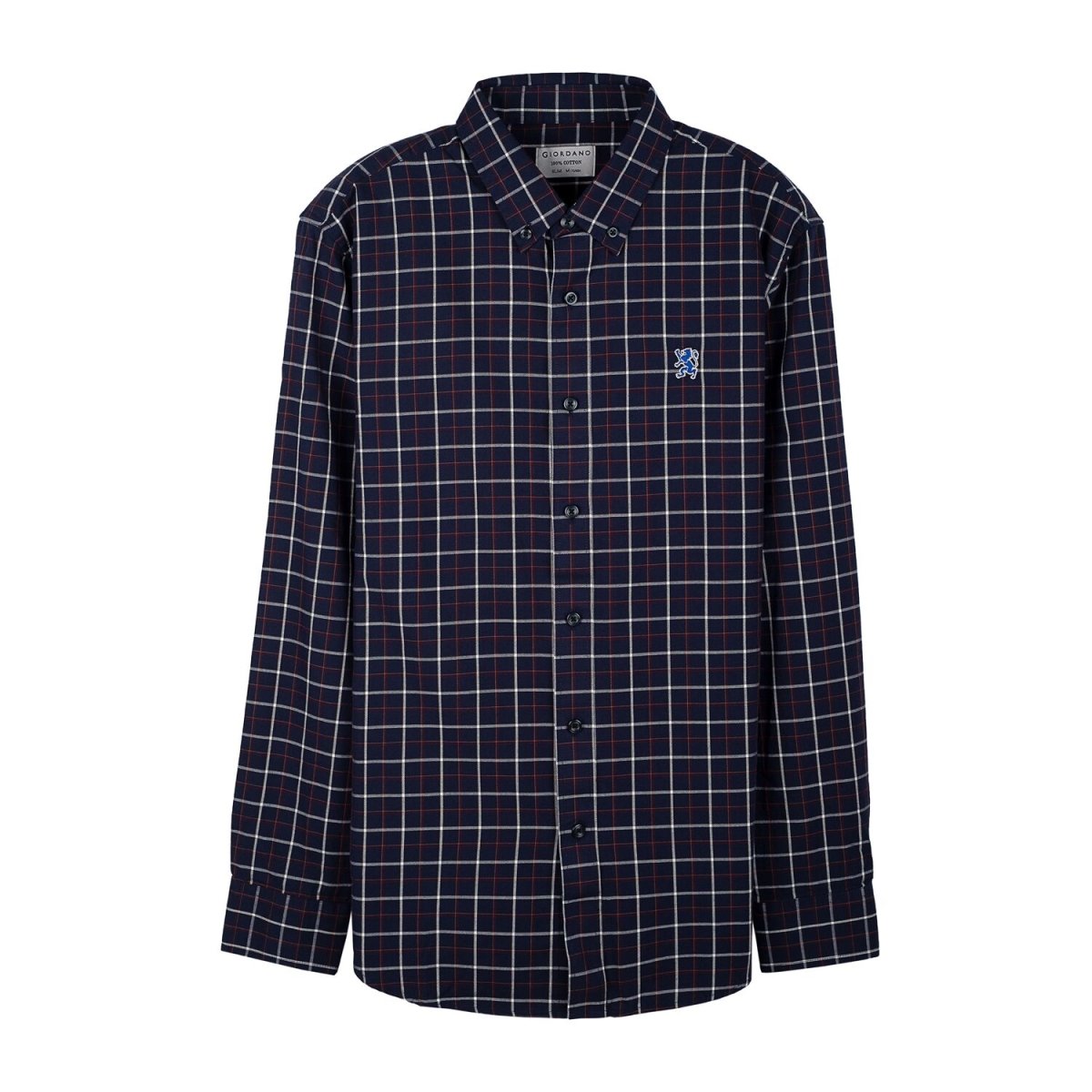 Giordano Men Long Sleeves Classic Shirt - Premium Shirts
