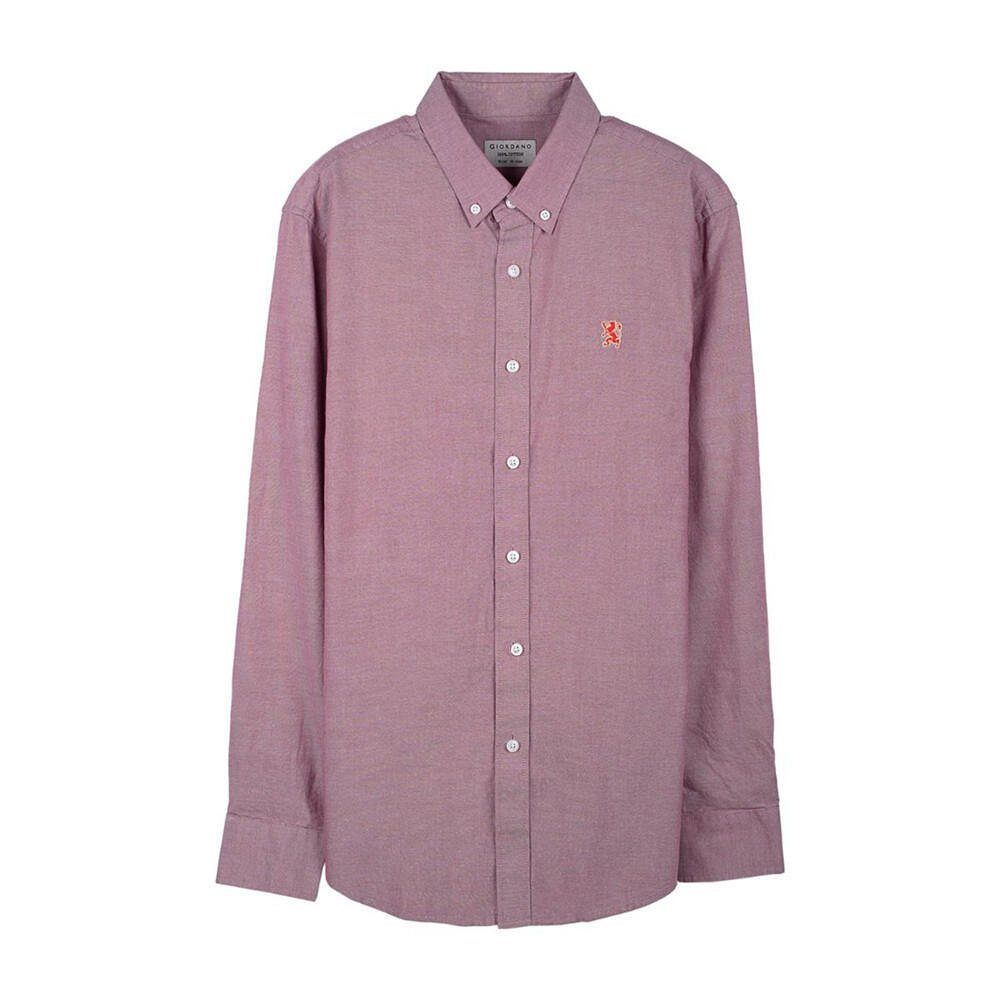 Giordano Men Long Sleeves Classic Shirt - Premium Shirts