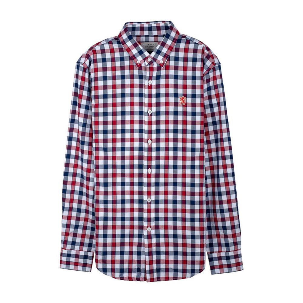 Giordano Men Long Sleeves Classic Shirt - Premium Shirts