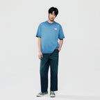 Giordano Men Loose Mario Slogan Back Graphic Tee - Premium Print Tee