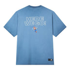 Giordano Men Loose Mario Slogan Back Graphic Tee - Premium Print Tee