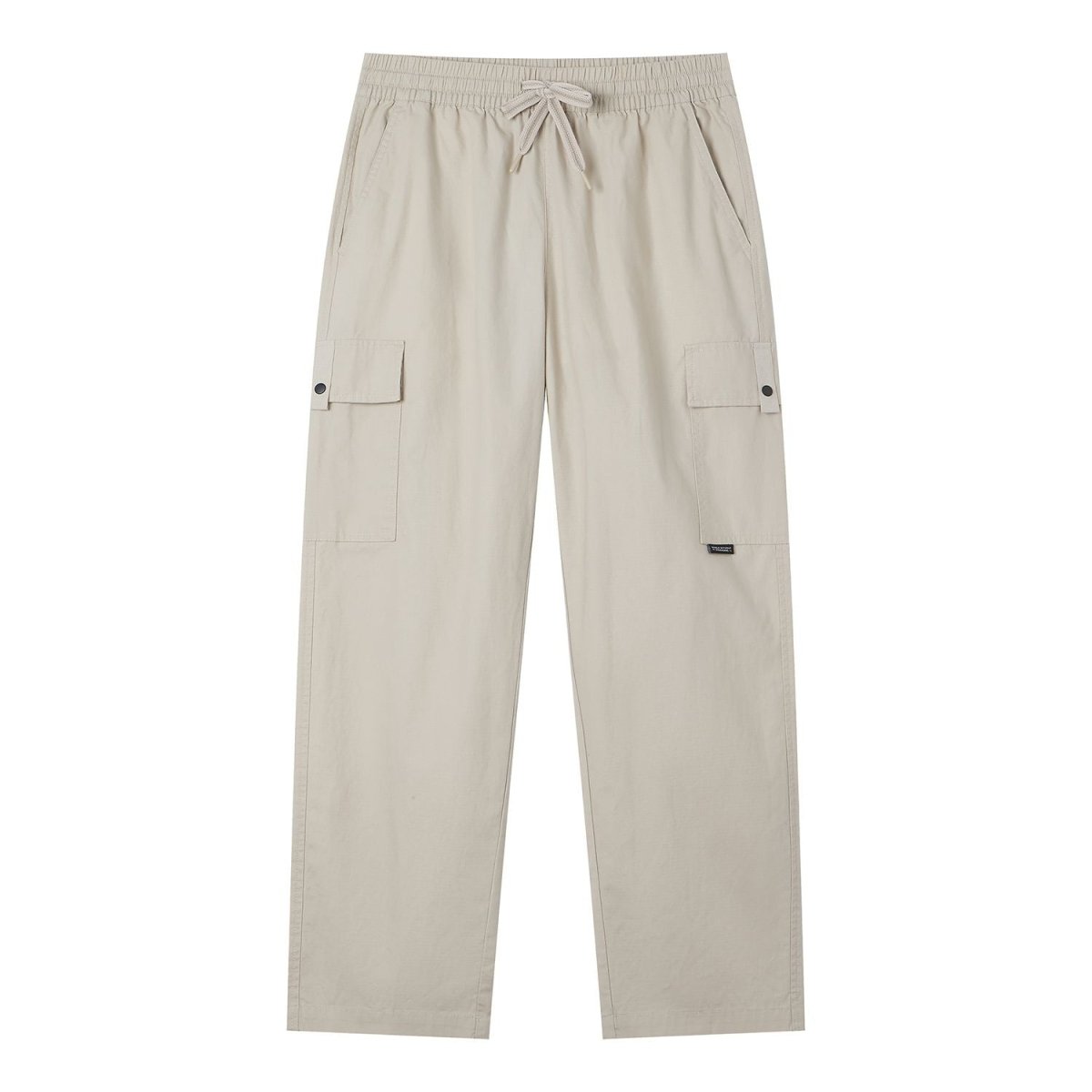 Giordano Men Loose Straight Cotton Cargo Khakis - Premium Pants