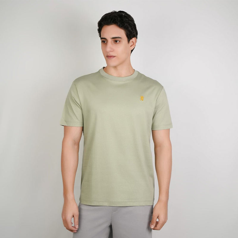 Giordano Men Luxe Touch Mercerized Cotton Crew Tee - Premium Tee