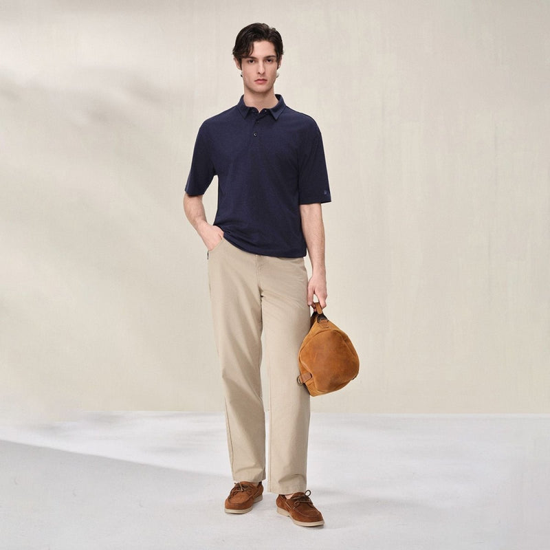 Giordano Men Regular Cotton Blend Essential Polo - first_variant_option_2 Premium Polo for Giordano