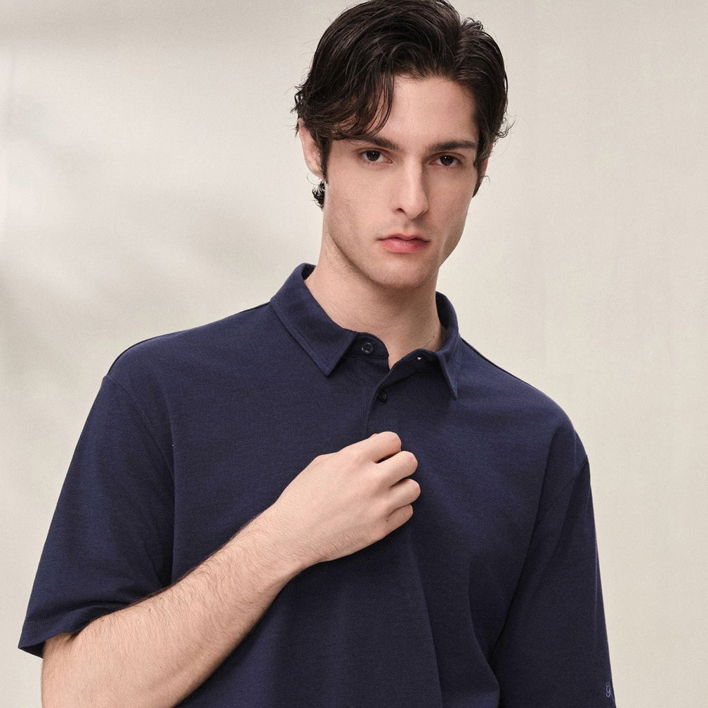 Giordano Men Regular Cotton Blend Essential Polo - first_variant_option_2 Premium Polo for Giordano