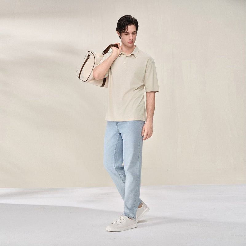 Giordano Men Regular Cotton Blend Essential Polo - first_variant_option_2 Premium Polo for Giordano