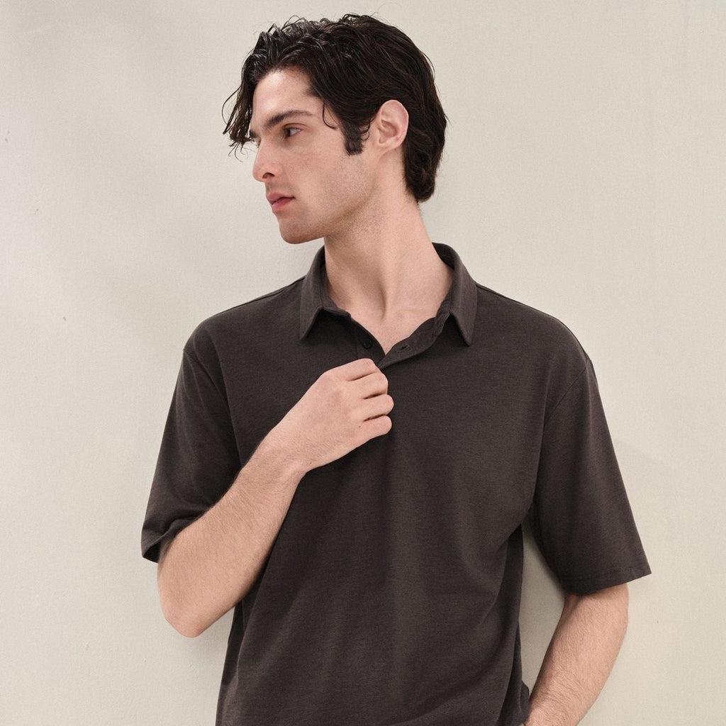 Giordano Men Regular Cotton Blend Essential Polo - first_variant_option_2 Premium Polo for Giordano