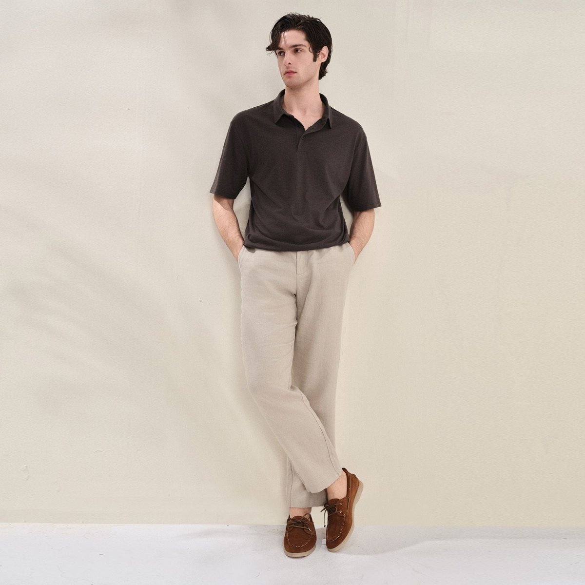 Giordano Men Regular Cotton Blend Essential Polo - first_variant_option_2 Premium Polo for Giordano