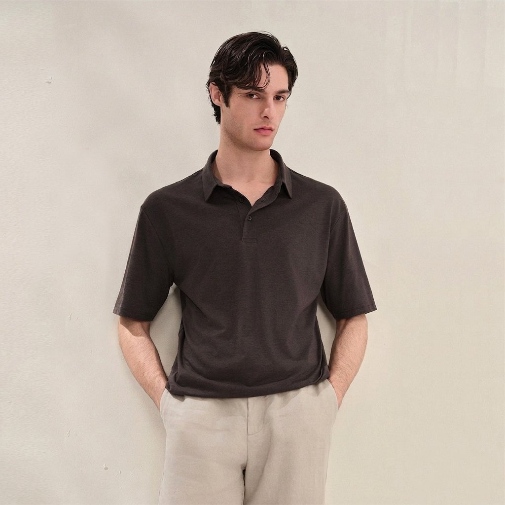 Giordano Men Regular Cotton Blend Essential Polo - first_variant_option_2 Premium Polo for Giordano