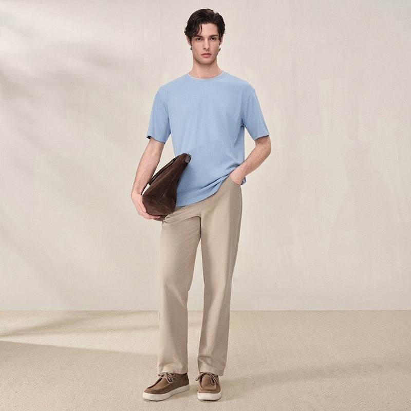 Giordano Men Regular Cotton Blend Essential Tee - first_variant_option_2 Premium Tee for Giordano
