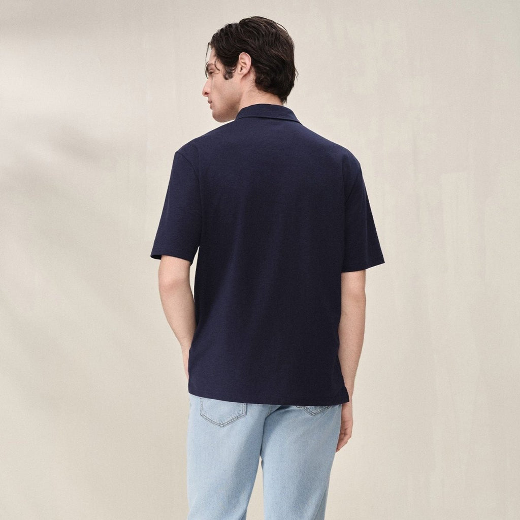 Giordano Men Regular Cotton Blend Polo - first_variant_option_2 Premium Polo for Giordano