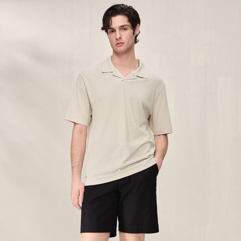 Giordano Men Regular Cotton Blend Polo - first_variant_option_2 Premium Polo for Giordano