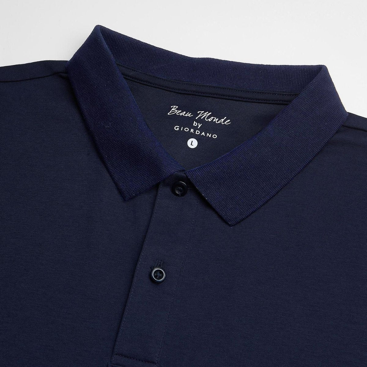 Giordano Men Regular Cotton Blend Polo Shirt | Online Exclusive - Premium Polo