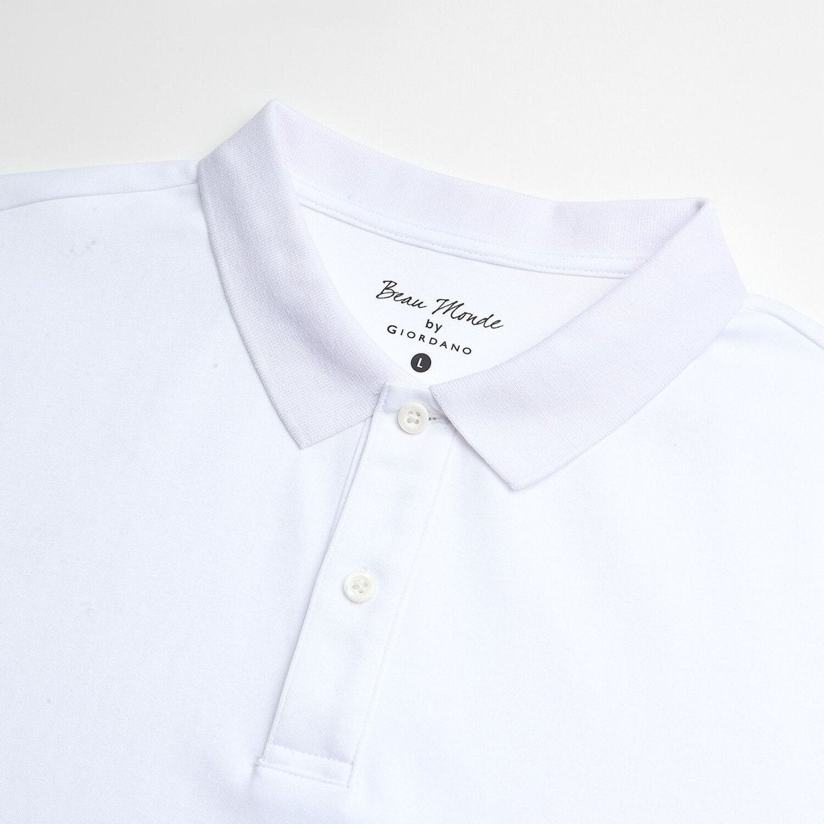 Giordano Men Regular Cotton Blend Polo Shirt | Online Exclusive - Premium Polo