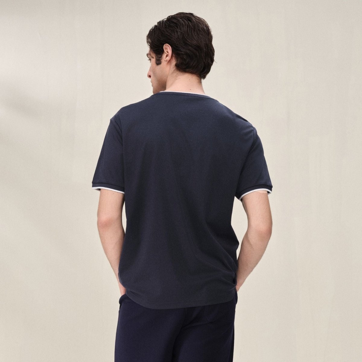 Giordano Men Regular Cotton Blend Tee - first_variant_option_2 Premium Tee for Giordano