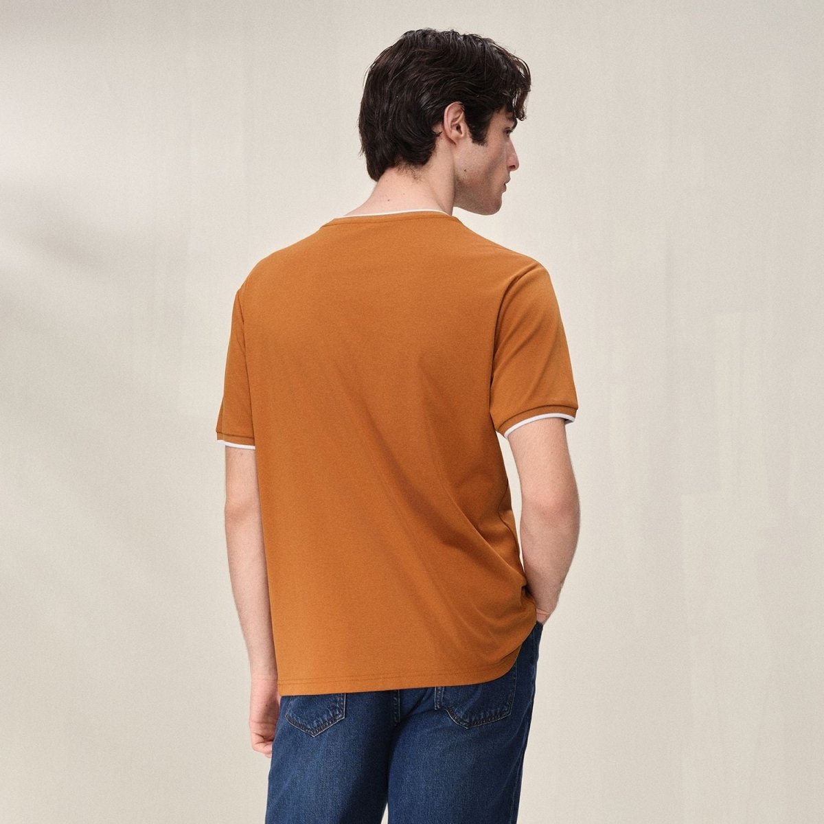 Giordano Men Regular Cotton Blend Tee - first_variant_option_2 Premium Tee for Giordano