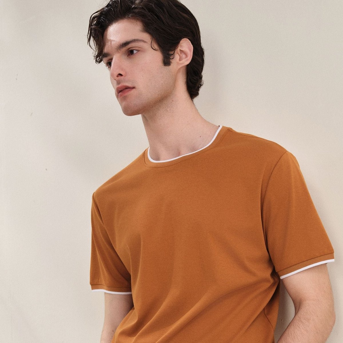 Giordano Men Regular Cotton Blend Tee - first_variant_option_2 Premium Tee for Giordano