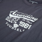 Giordano Men Regular Cotton Graphic Crew Tee | Online Exclusive - Premium Print Tee