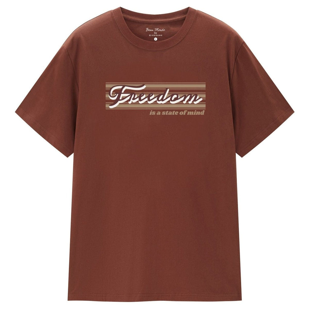 Giordano Men Regular Cotton Jersey Print Tee | Online Exclusive - first_variant_option_2 Premium Print Tee for Giordano