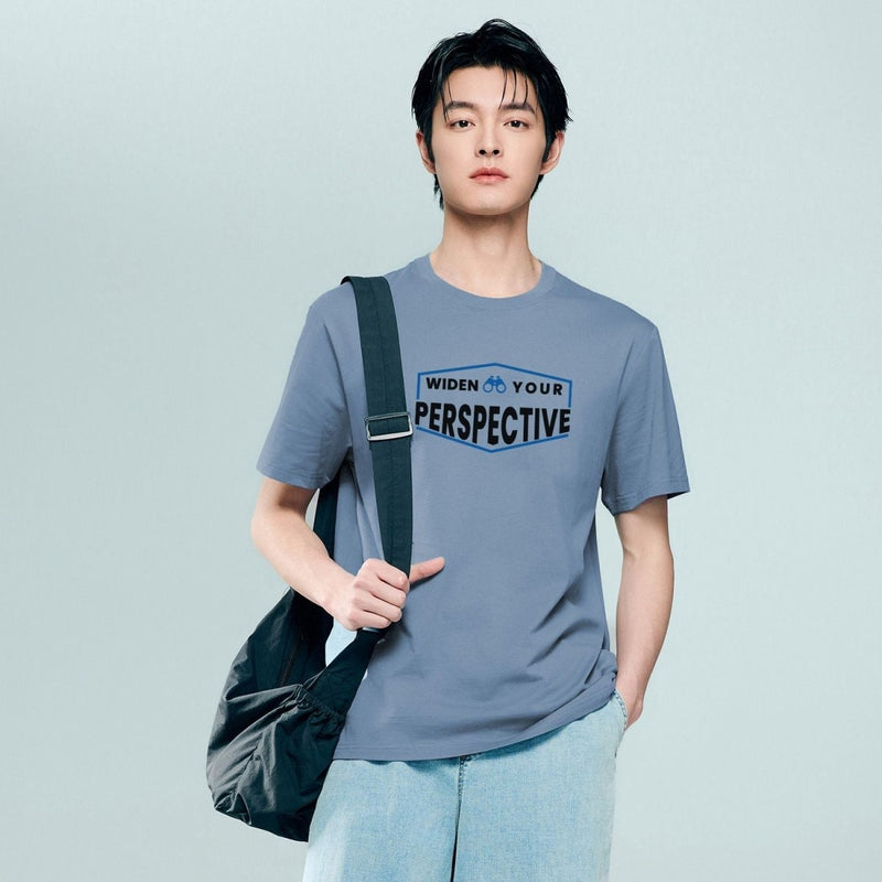 Giordano Men Regular Cotton Jersey Print Tee | Online Exclusive - first_variant_option_2 Premium Print Tee for Giordano