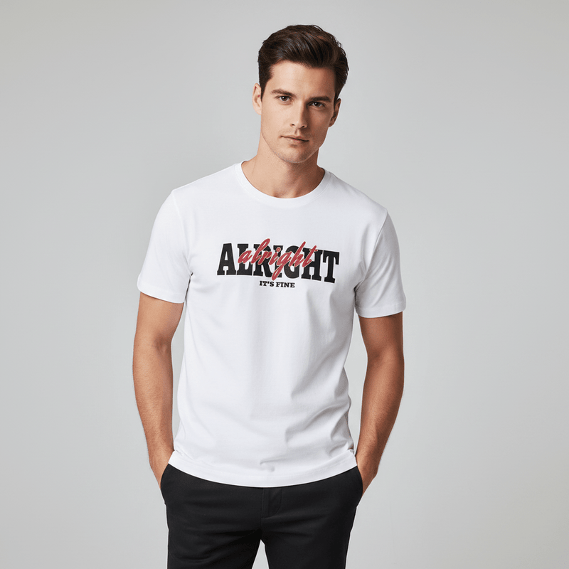 Giordano Men Regular Cotton Jersey Print Tee | Online Exclusive - first_variant_option_2 Premium Print Tee for Giordano