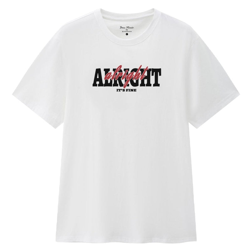 Giordano Men Regular Cotton Jersey Print Tee | Online Exclusive - first_variant_option_2 Premium Print Tee for Giordano
