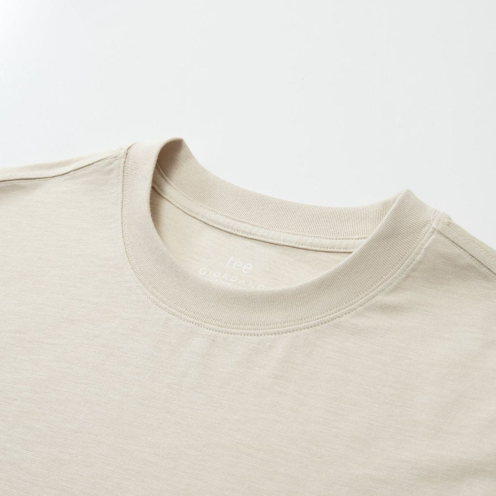 Giordano Men Regular Cotton Linen Blend Tee - first_variant_option_2 Premium Tee for Giordano