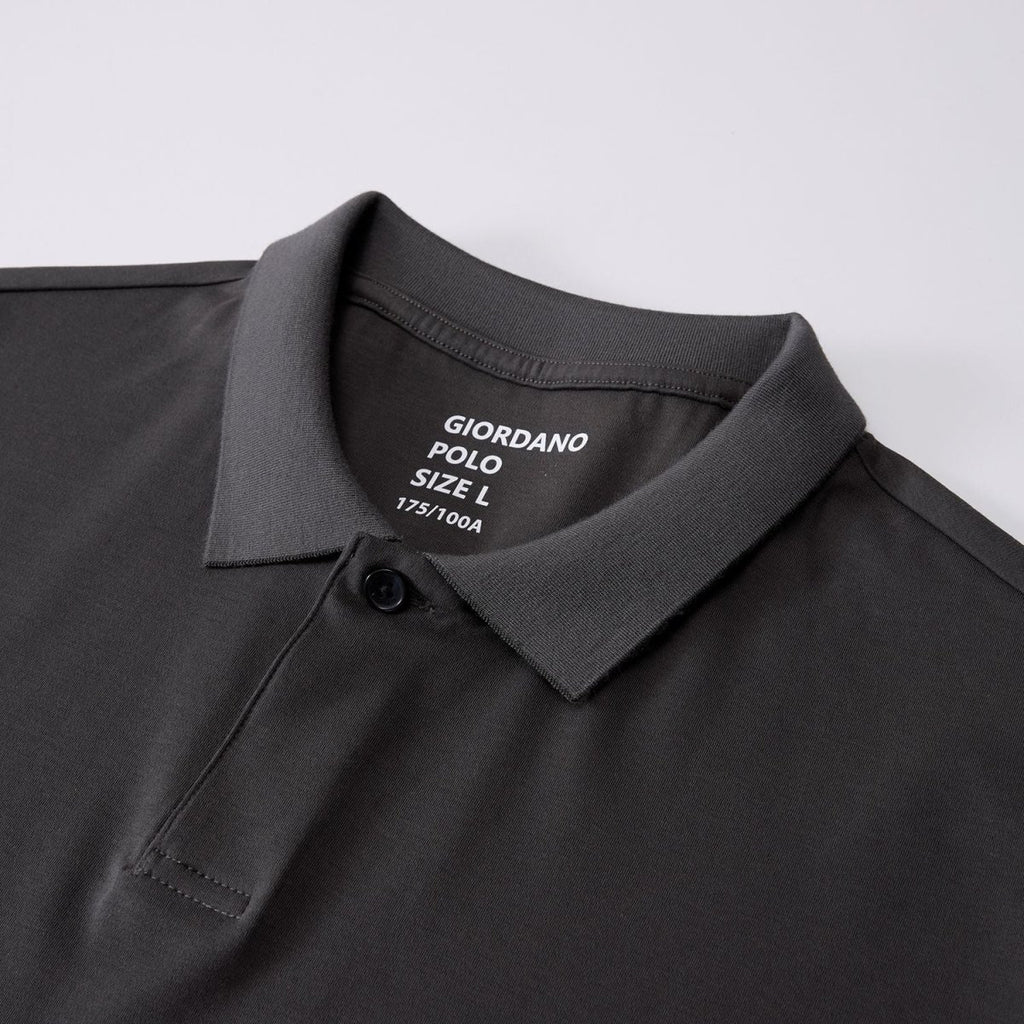 Giordano Men Regular Cotton Modal Stretch Polo - first_variant_option_2 Premium Polo for Giordano