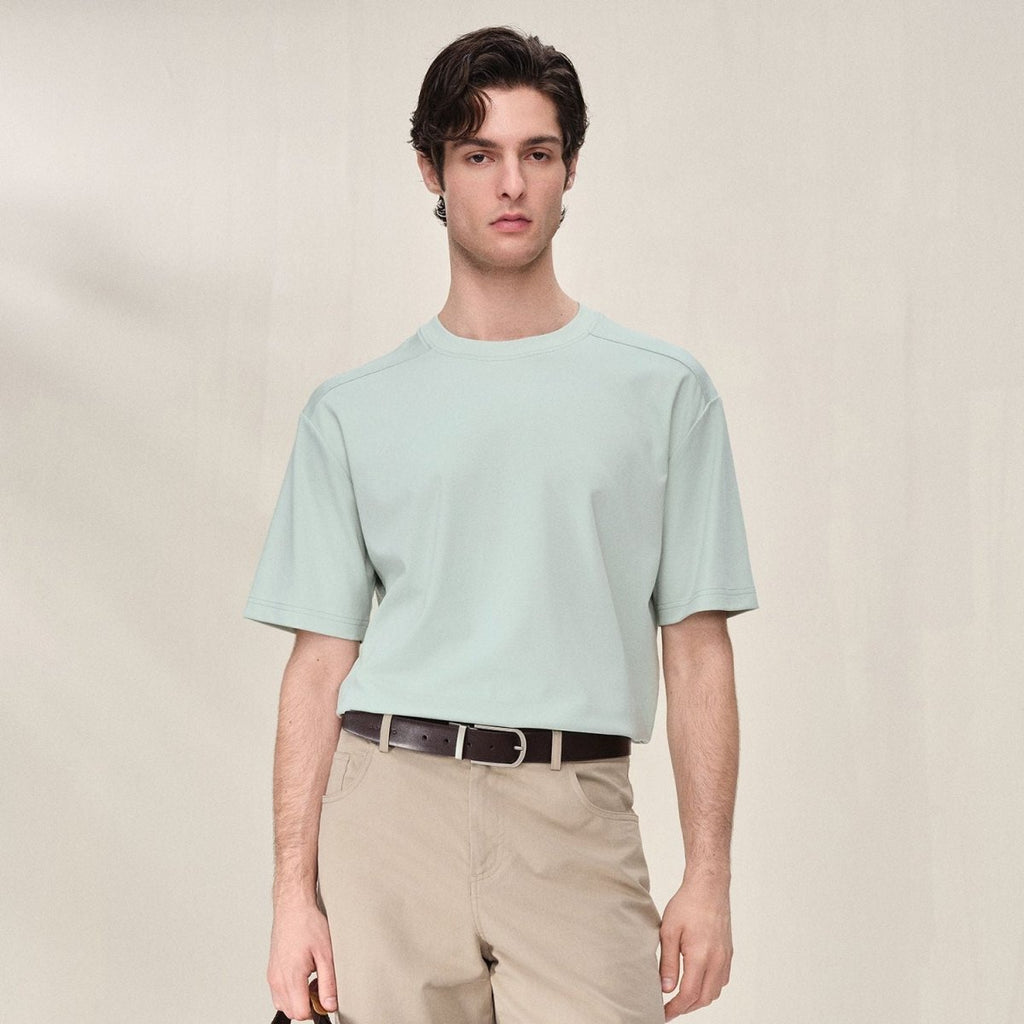 Giordano Men Regular Cotton Modal Stretch Tee - first_variant_option_2 Premium Tee for Giordano