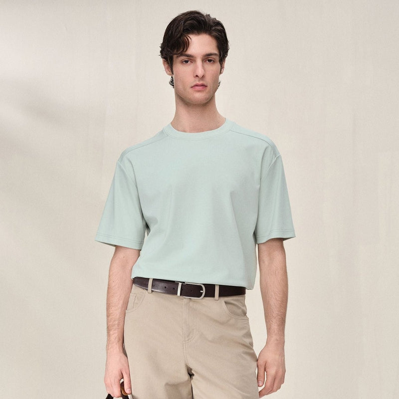 Giordano Men Regular Cotton Modal Stretch Tee - first_variant_option_2 Premium Tee for Giordano