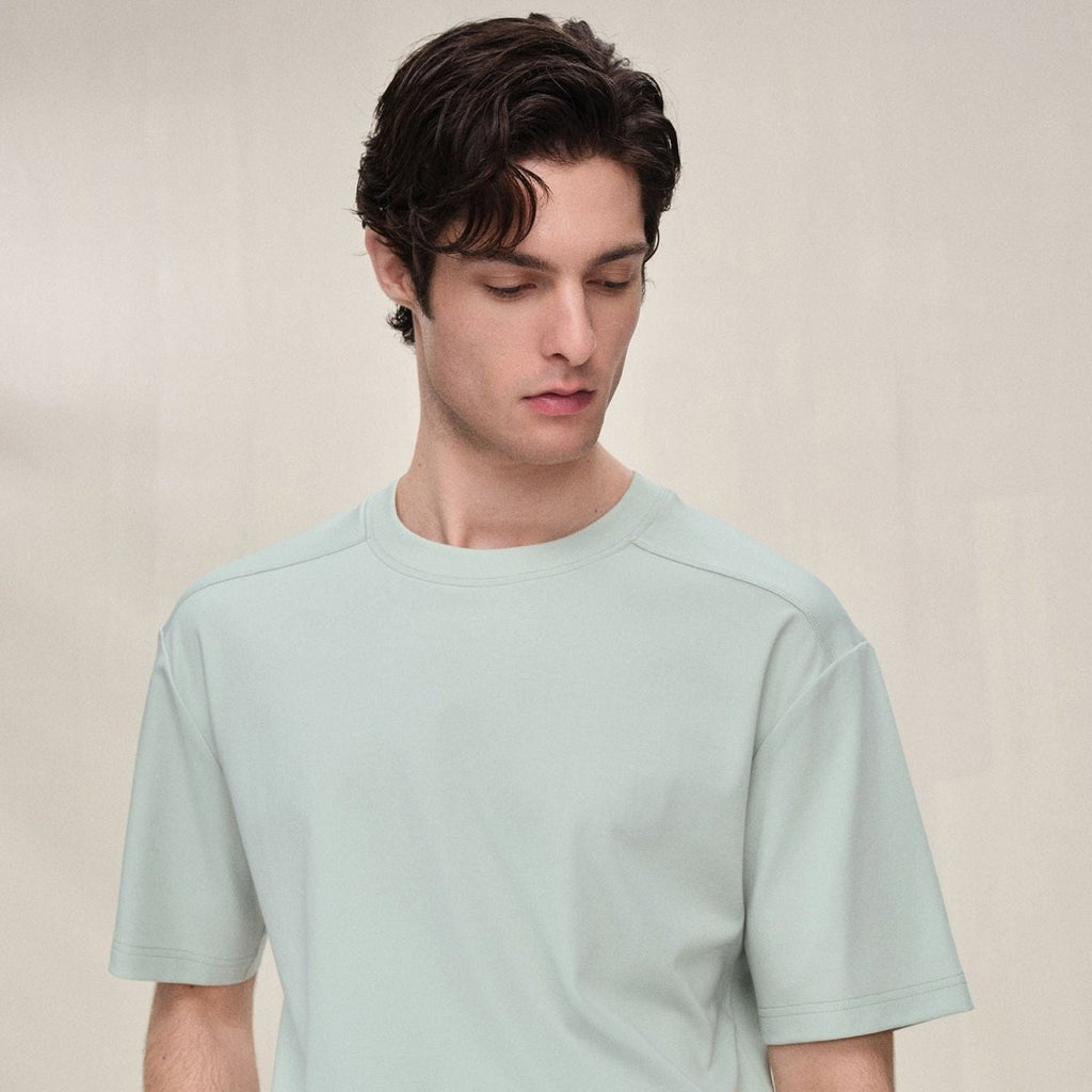 Giordano Men Regular Cotton Modal Stretch Tee - first_variant_option_2 Premium Tee for Giordano