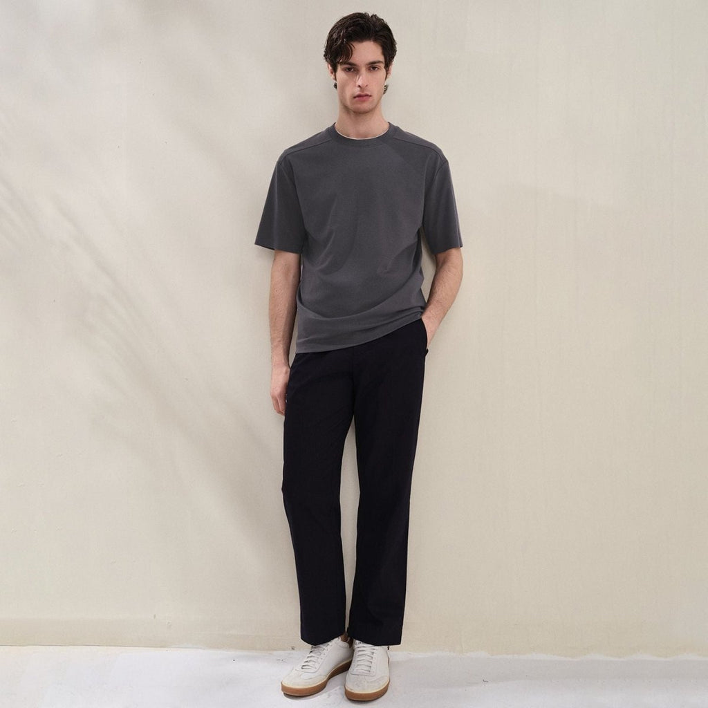 Giordano Men Regular Cotton Modal Stretch Tee - first_variant_option_2 Premium Tee for Giordano