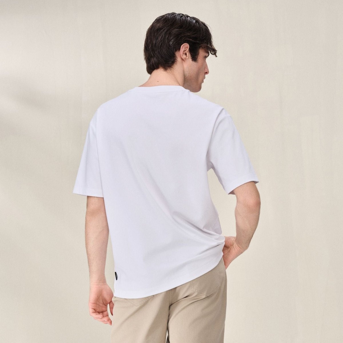 Giordano Men Regular Cotton Modal Stretch Tee - first_variant_option_2 Premium Tee for Giordano