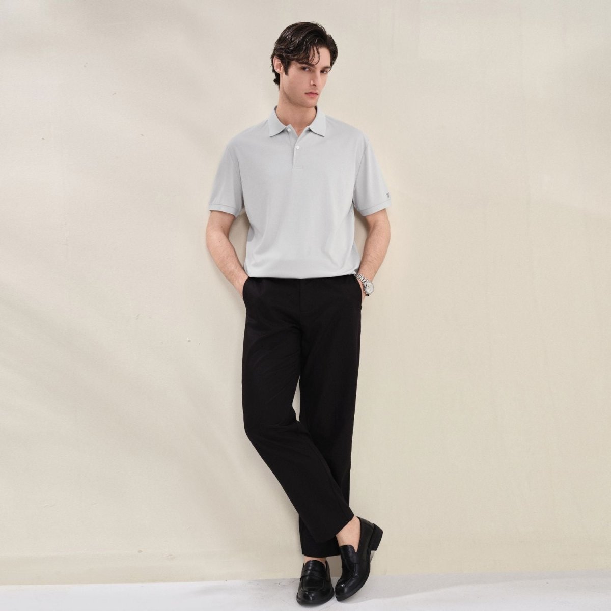 Giordano Men Regular Cotton Polyester Polo - first_variant_option_2 Premium Polo for Giordano