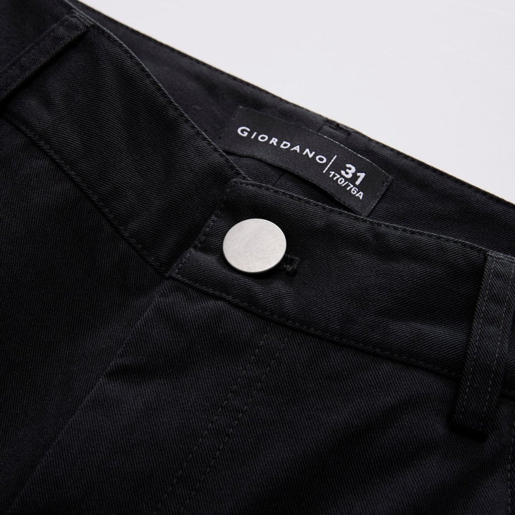 Giordano Men Regular Cotton Tencel Khaki Pants - Premium Pants