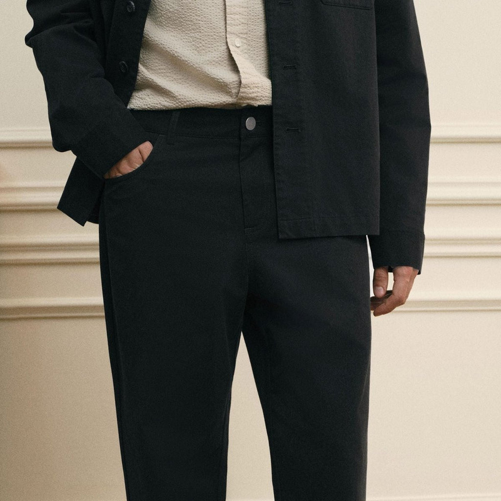 Giordano Men Regular Cotton Tencel Khaki Pants - Premium Pants