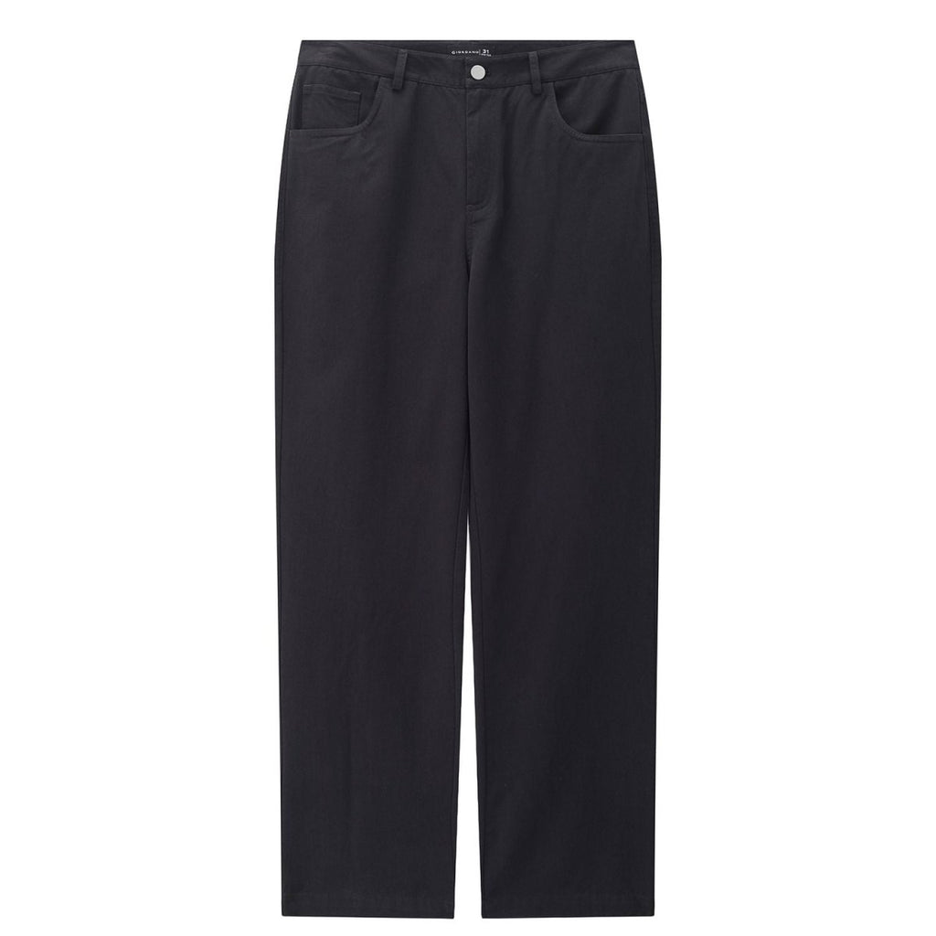 Giordano Men Regular Cotton Tencel Khaki Pants - Premium Pants