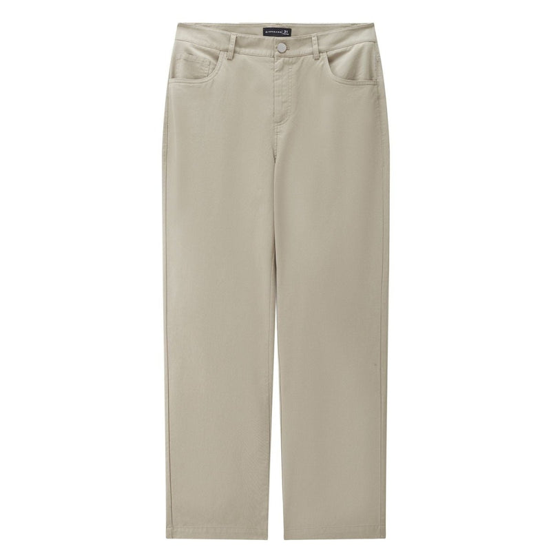 Giordano Men Regular Cotton Tencel Khaki Pants - first_variant_option_2 Premium Pants for Giordano