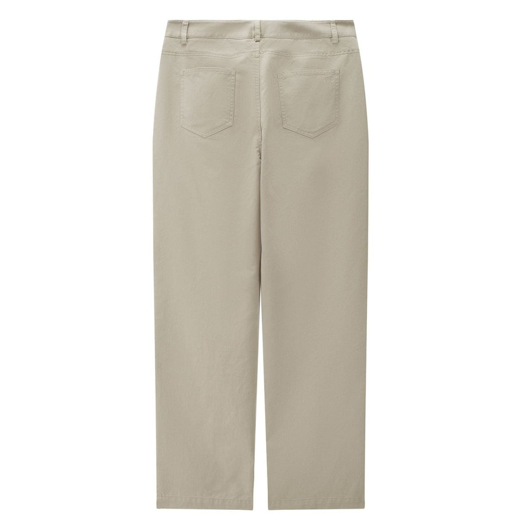 Giordano Men Regular Cotton Tencel Khaki Pants - Premium Pants