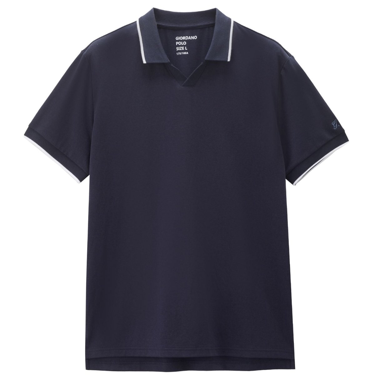 Giordano Men Regular Cotton Tencel Open Polo - first_variant_option_2 Premium Polo for Giordano