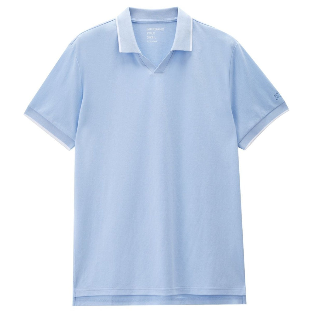 Giordano Men Regular Cotton Tencel Open Polo - first_variant_option_2 Premium Polo for Giordano