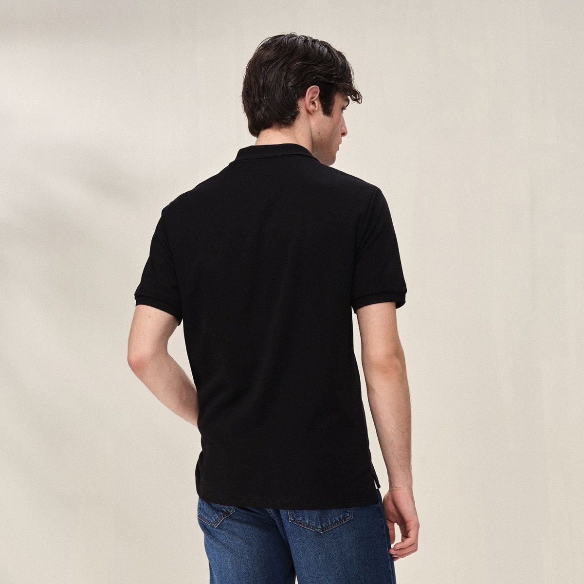Giordano Men Regular Cotton Tencel Pique Polo - first_variant_option_2 Premium Polo for Giordano