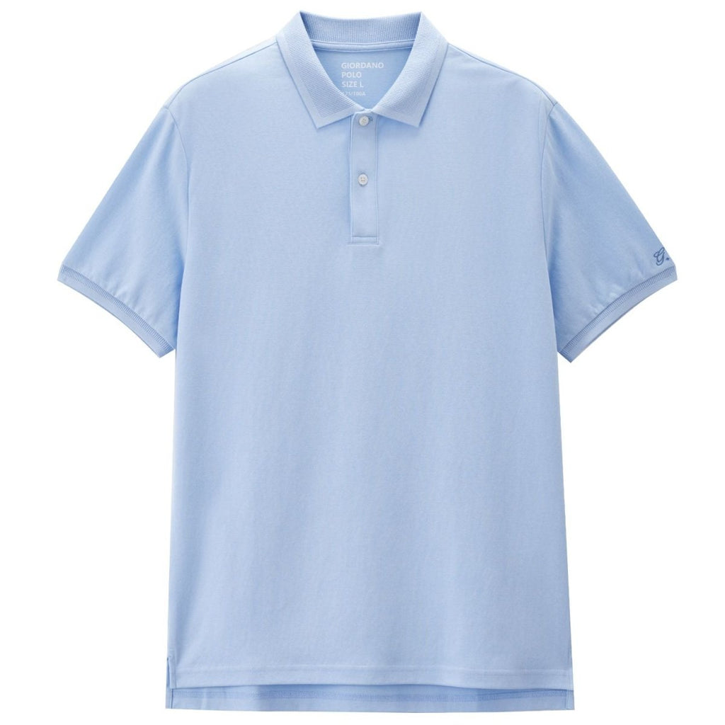 Giordano Men Regular Cotton Tencel Pique Polo - first_variant_option_2 Premium Polo for Giordano