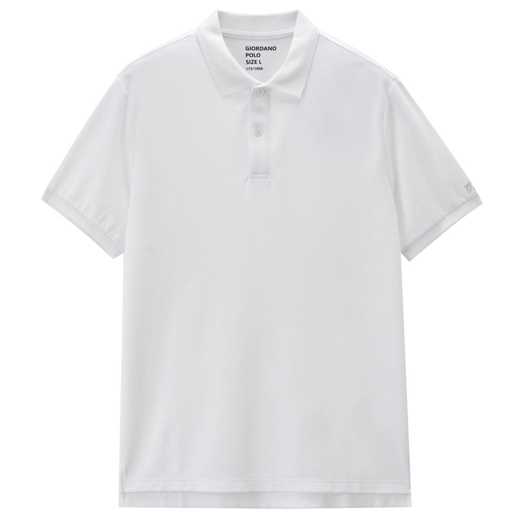 Giordano Men Regular Cotton Tencel Pique Polo - first_variant_option_2 Premium Polo for Giordano