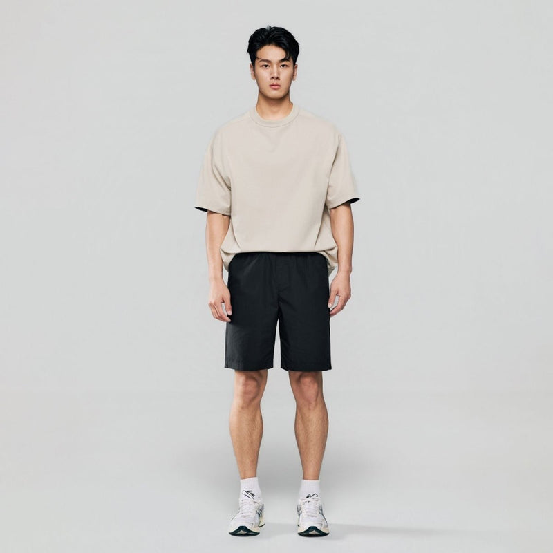 Giordano Men Regular Cotton Twill Elastic Shorts - first_variant_option_2 Premium Shorts for Giordano