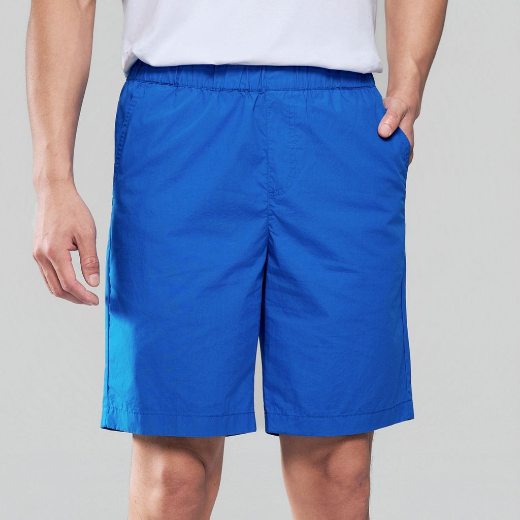 Giordano Men Regular Cotton Twill Elastic Shorts - first_variant_option_2 Premium Shorts for Giordano