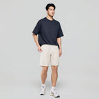 Giordano Men Regular Cotton Twill Elastic Shorts - first_variant_option_2 Premium Shorts for Giordano