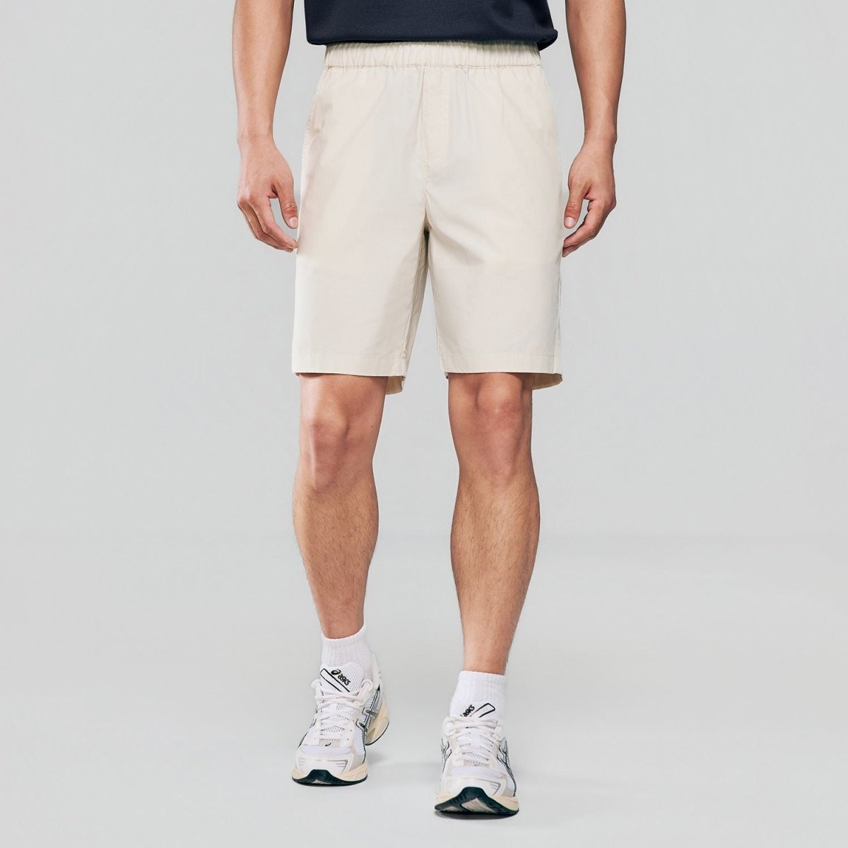 Giordano Men Regular Cotton Twill Elastic Shorts - first_variant_option_2 Premium Shorts for Giordano