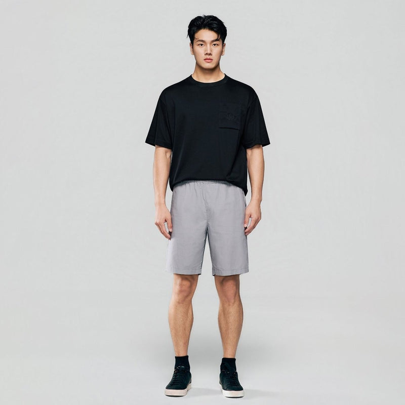 Giordano Men Regular Cotton Twill Elastic Shorts - first_variant_option_2 Premium Shorts for Giordano
